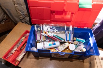 Large Lot Of Art Supplies