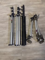 Large Lighstands & Bogen Manfrotto 181 Folding Dolly 3156