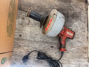 RIDGID K-45 Drain Cleaning Machine - Portable Power For Plumbing Jobs