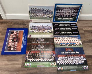 NY Mets & Knicks Team Photo Prints  1983 Mets, 86 Champs, 1990 Knicks & Fan Appreciation Issues