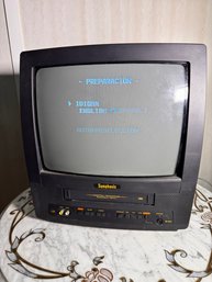 Symphonic 13' CRT TV/VCR Combo  Model WF0213C  Tested Working