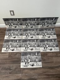 12 Vintage Hockey Prints  Stanley Cup Celebration Scene (12 X 16) - Jack Lane - 1980 - Reproduction
