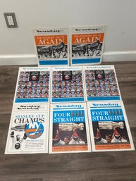 9 NY Islanders Stanley Cup Era Newsday Prints  1980s Dynasty Collection
