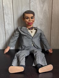 Vintage Ventriloquist Dummy Puppet W/ Detachable Head  30' Figural Doll