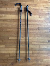 Vintage Easton Reflex Ski Poles  48 Aluminum Snow Ski Poles Pair