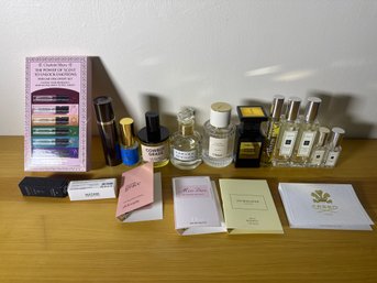 Luxury Fragrance Collection & Designer Sample Lot Chlo, Charlotte Tilbury, Carven