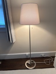 Modern Floor Lamp With Drum Shade  54' Tall