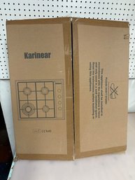 Karinear 24' Four-Burner Stainless Steel Gas Cooktop – New In Box