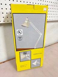 New German-Tek Adjustable Swing Arm Clamp Desk Lamp – Unused In Original Box