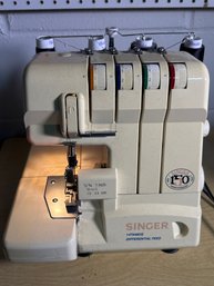 Singer 14T948DS Differential Feed Serger / Overlock Sewing Machine – Tested & Working