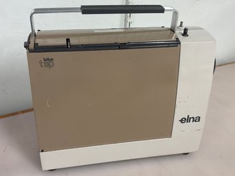 Vintage Elna Lotus TSP Type 36 Portable Sewing Machine – Swiss Made – Iconic MoMA Design