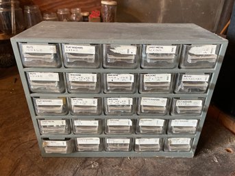 25 Drawer Vintage Storage Cabinet Organizer