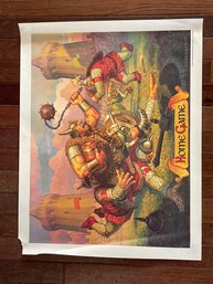 Vintage Coca-Cola Hildebrandt Brothers Campus Poster ~ HOME GAME