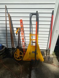Lot Of Assorted Lawn Tools  And Shovels
