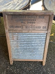 Vintage Sunnyland Washboard By Columbus Washboard Co