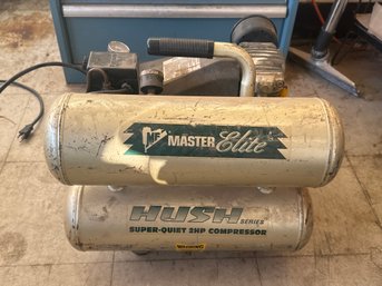 Master Elite Hush Series 2HP Super-Quiet Air Compressor