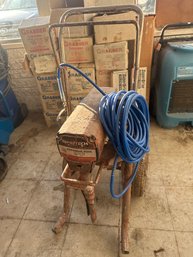 SprayTech EPX2505 Professional Airless Paint Sprayer - Currently Set Up For Spraying Fire - Stop Material