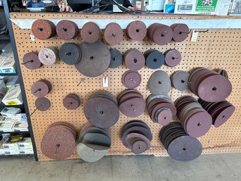 Assorted Grinding And Sanding Discs - Large Lot