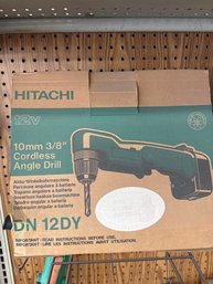 Hitachi 12V Cordless Angle Drill (Model DN 12DY)
