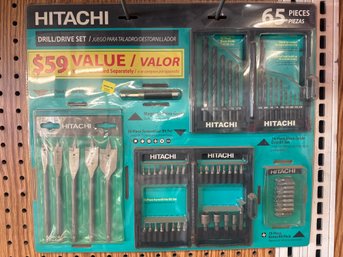 HITACHI DRILL/DRIVE SET - 65 Piece