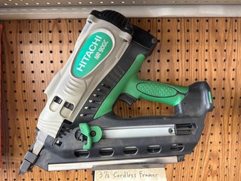 Hitachi NR90GC 3-1/2' Cordless Gas Framing Nailer