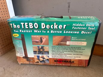 TEBO Decker Hidden Deck Fastener Tool