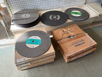 Large Lot Of Masonry And Cut-Off Wheels
