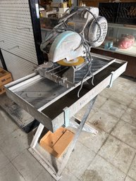 Target Tilematic 2 Professional Wet Tile Saw With Baldor Industrial Motor