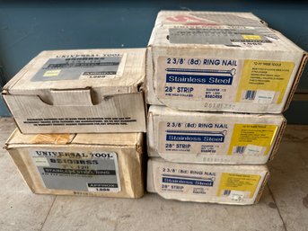 Universal Tool Stainless Steel Ring Shank Nails  - See All Photos