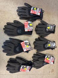 Ice Gripster & Low-Temperature Work Gloves  - 7 Total