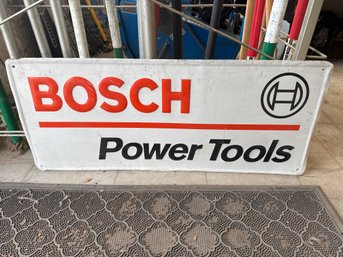 BOSCH Power Tools Metal Sign - Decor