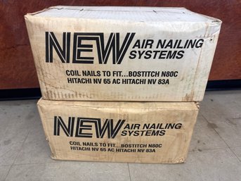 Universal Tool Stainless Steel Coil Nails - 3' X 0.120', 2,500 Count (2 Boxes)