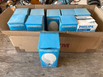 Lot Of Commercial Light Bulbs - Mercury Vapor And Metal Halide