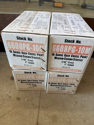 Spotnails 6608PG-10M 16-Gauge Galvanized Medium Crown Staples - 10,000 Count - 4 Boxes