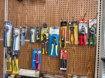 Assorted Hand Tools - Adjustable Wrenches, Pliers, And Snips And More - See All Photos - NEW