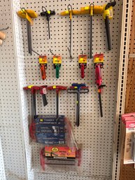 Assorted Hex And T-Handle Wrench Sets By Bondhus And GorillaGrip
