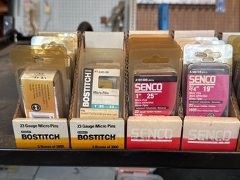 Pin Nails - Assorted Sizes - 19 Packs