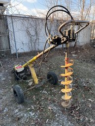 Hydraulic Post Hole Digger - 8' 6' 12' Auger (Pair Of 12')
