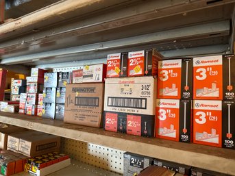 Assorted Nails For Powder Actuated Nail Gun  - Entire Shelf - 56 Boxes  Total