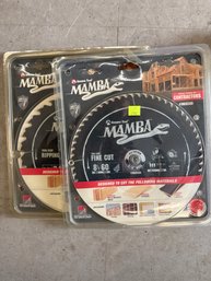 Mamba Amana Tool THIN KERF FINE CUT, 8 1/2' - 60 Teeth - 2 Total