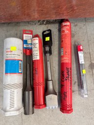 Comprehensive SDS-Max Tooling Set - Bits, Extensions, And Adapter - See All Photos