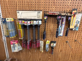 Assorted Professional Screwdrivers, Nutdrivers, Tile Cutting Tools, And More -52 Total- See All Photos