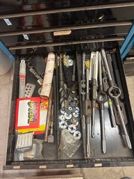 Comprehensive Metalworking Tool Lot With Large Drill Bits And Accessories