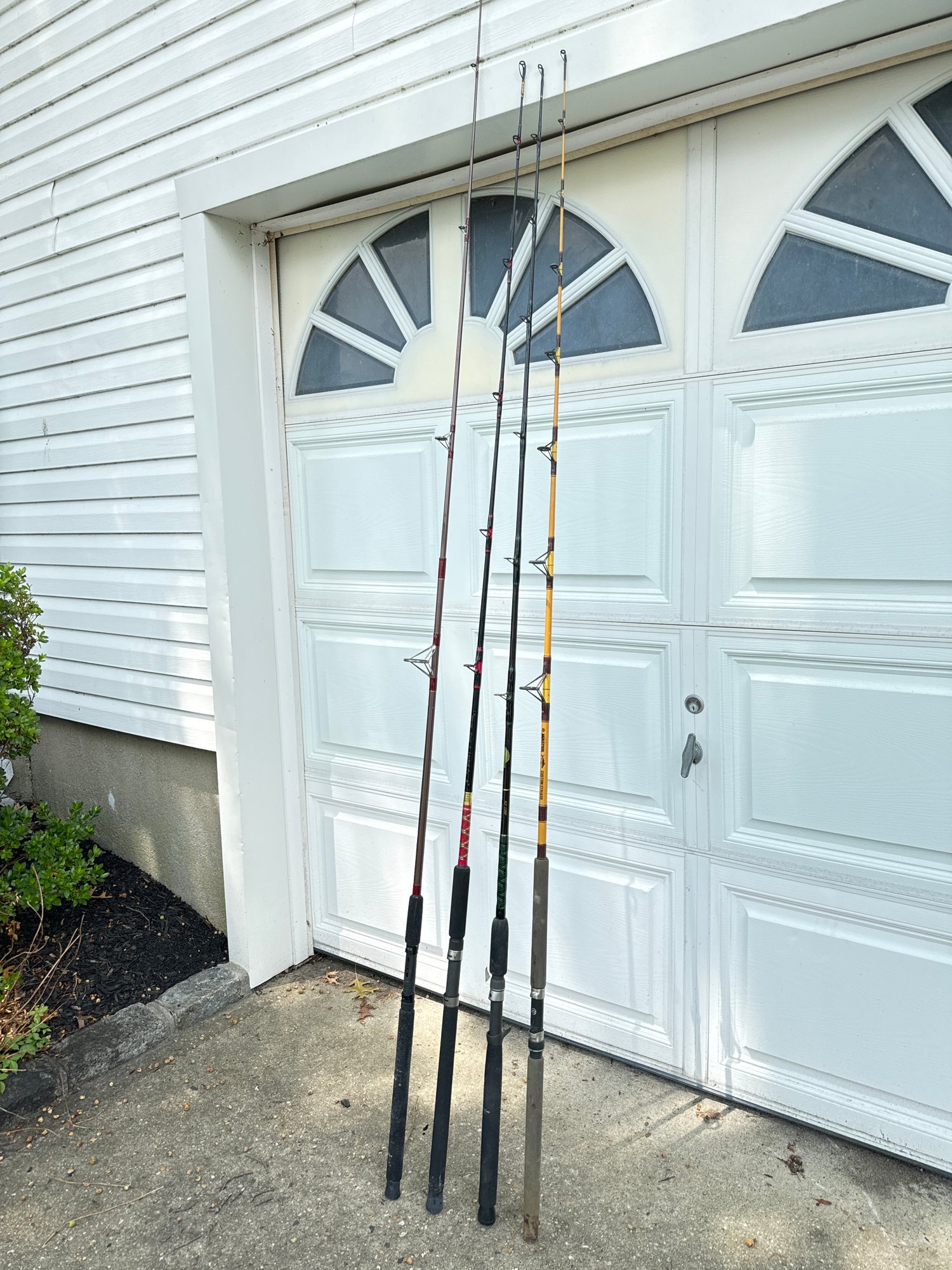 Striker Rod Set Of Vintage And Custom Fishing Rods - Abu Garcia, Custom Striker ...
