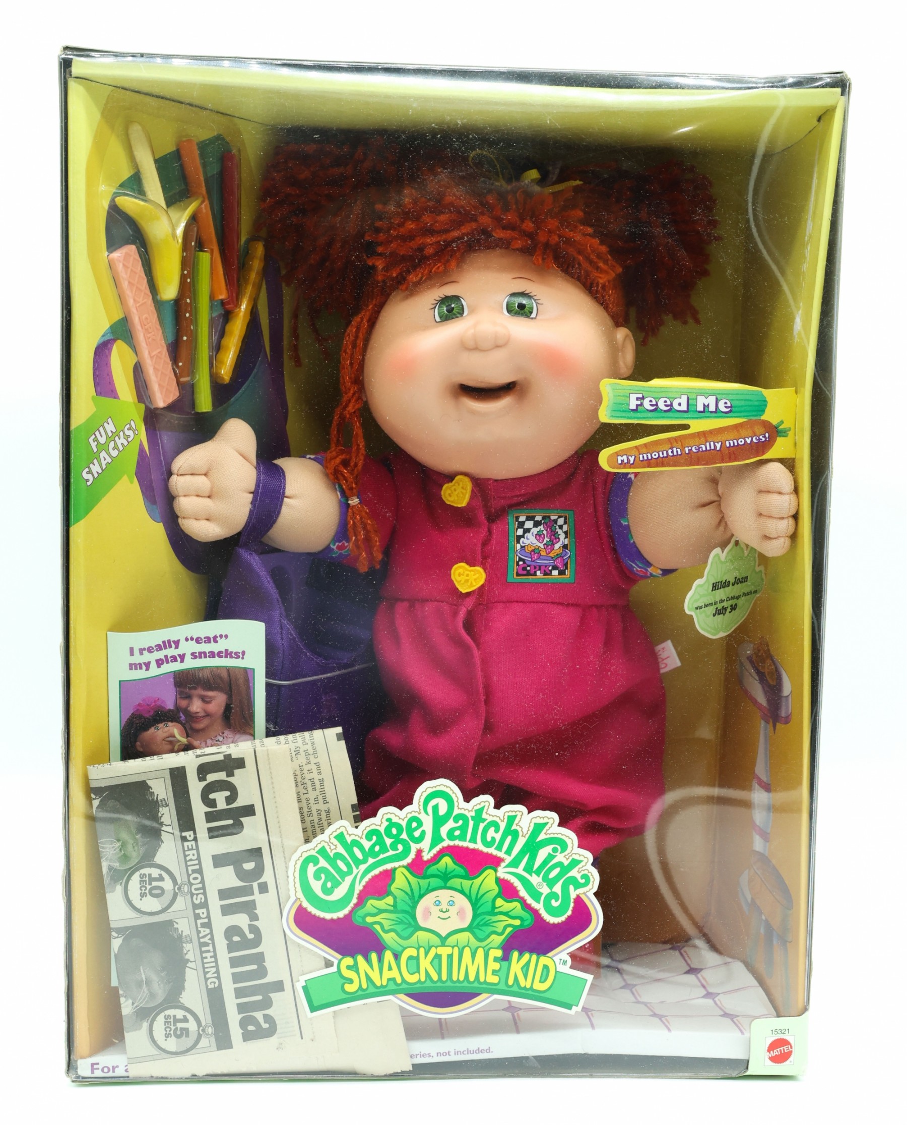 Cabbage Patch Kids Mattel 15321 Snack Time Kid #2314