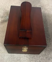 Shoe Shine Box With Accessories
