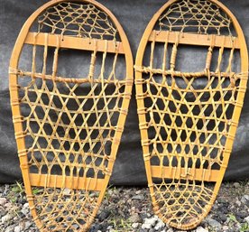 Pair Of Vintage Snow Shoes