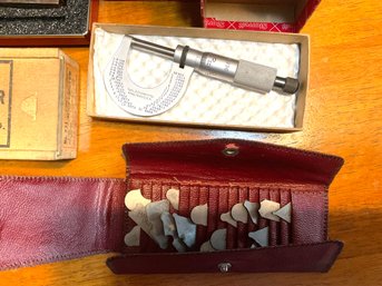 Assortment Of  Small Tools, Gage And Micrometer
