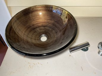 Beautiful Glass Bowl Sink
