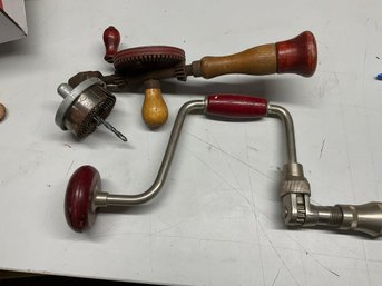 Bit Brace And Hand Drill W/ Corsair  Hole Saw